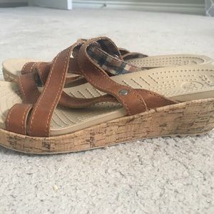 Crocs wedge sandals